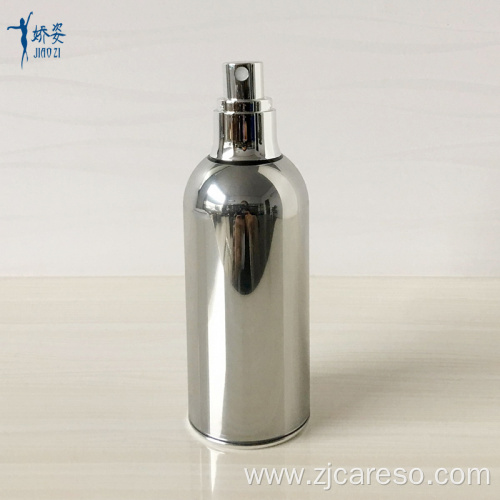 30ml 50ml Shiny silver Airless Bottle